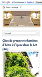 Mobile Screenshot of chambres-hotes-figeac.com